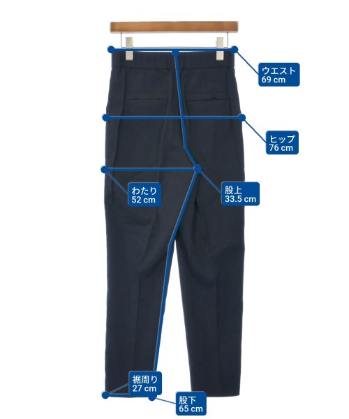 CYCLAS（シクラス）スラックス 紺 サイズ:36(S位) レディース/2200629268142