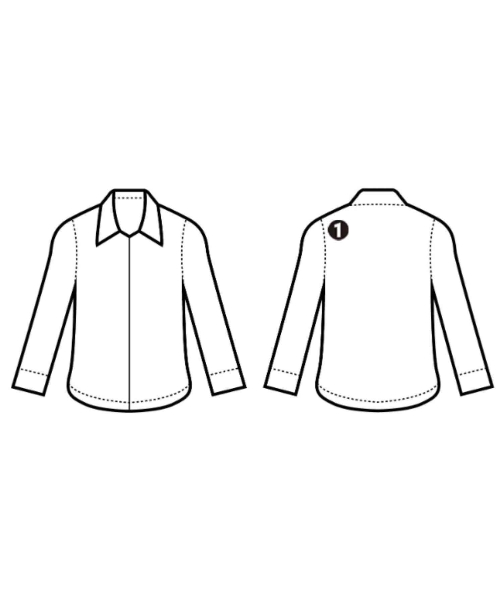 CYCLAS（シクラス）カジュアルシャツ 白 サイズ:36(S位) レディース/2200631634157