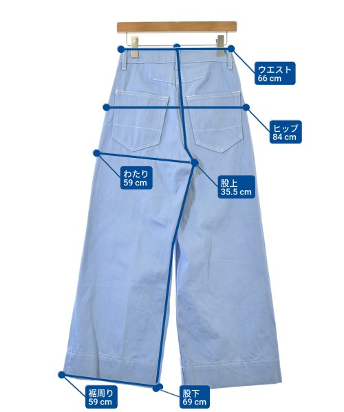CYCLAS（シクラス）デニムパンツ 青 サイズ:0(XS位) レディース/2200617375029