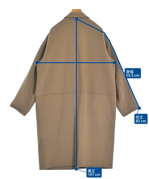 CYCLAS（シクラス）チェスターコート 茶 サイズ:36(S位) レディース/2200674539013