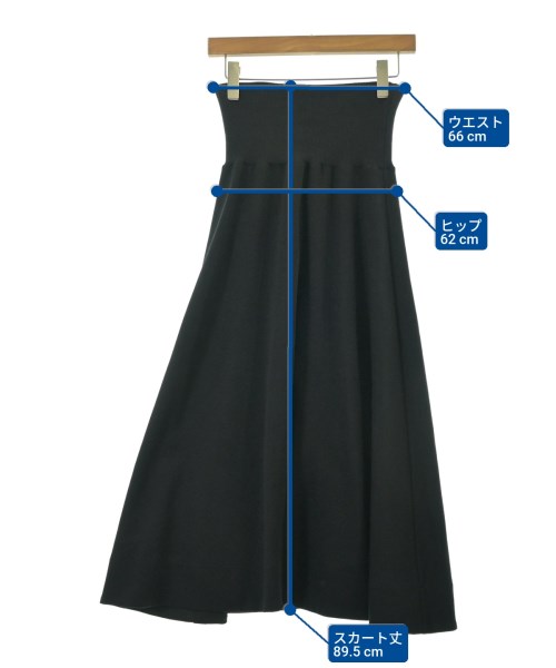 CYCLAS（シクラス）ロング・マキシ丈スカート 黒 サイズ:36(S位) レディース/2200677111049