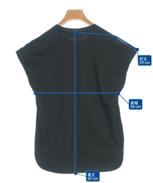CYCLAS（シクラス）Tシャツ・カットソー 黒 サイズ:34(XS位) レディース/2200692979068