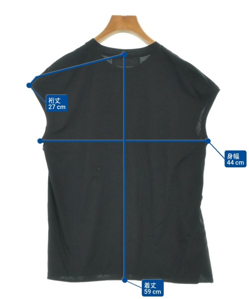 CYCLAS（シクラス）タンクトップ 黒 サイズ:S レディース/2200654757109