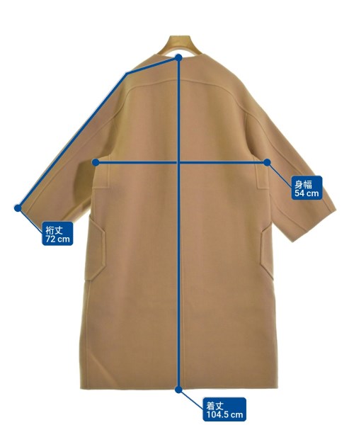 CYCLAS（シクラス）ステンカラーコート ベージュ サイズ:34(XS位) レディース/2200658771019