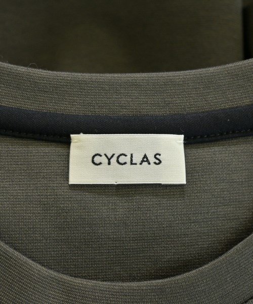 CYCLAS（シクラス）Tシャツ・カットソー カーキ サイズ:34(XS位) レディース/2200637597241