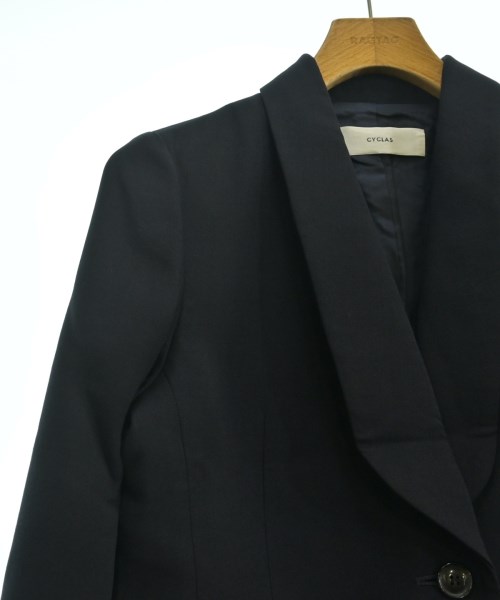 CYCLAS（シクラス）テーラードジャケット 黒 サイズ:38(M位) レディース/2200637899024