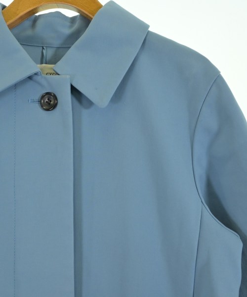 CYCLAS（シクラス）ステンカラーコート 青 サイズ:34(XS位) レディース/2200647714027