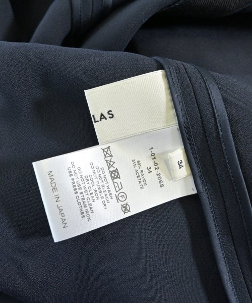 CYCLAS（シクラス）ブラウス 紺 サイズ:34(XS位) レディース/2200652988352