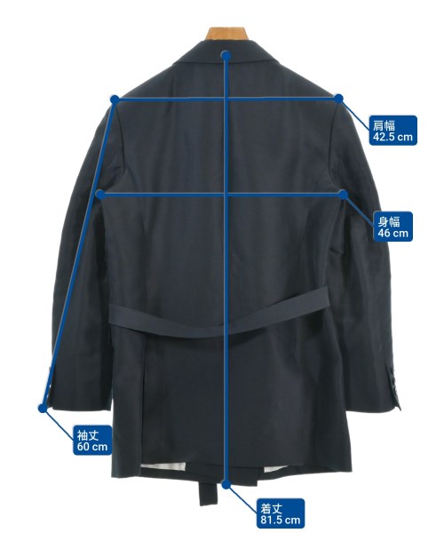 CYCLAS（シクラス）カジュアルジャケット 紺 サイズ:36(S位) レディース/2200665142017