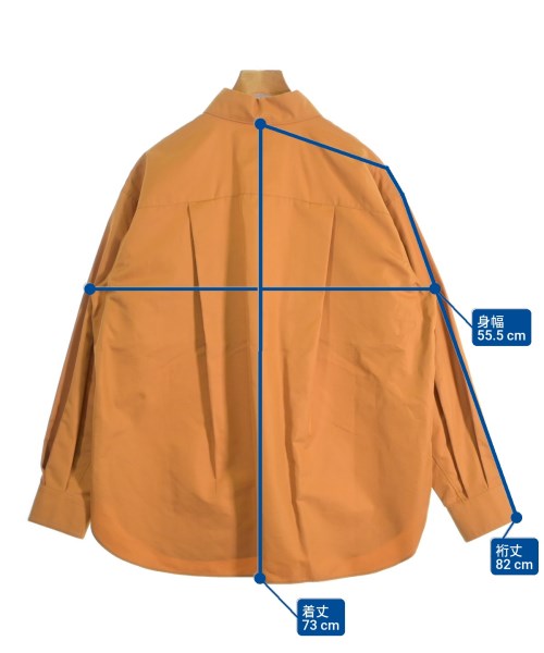 CYCLAS（シクラス）カジュアルシャツ オレンジ サイズ:34(XS位) レディース/2200665274022