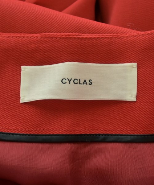 CYCLAS（シクラス）ロング・マキシ丈スカート 赤 サイズ:34(XS位) レディース/2200732162368