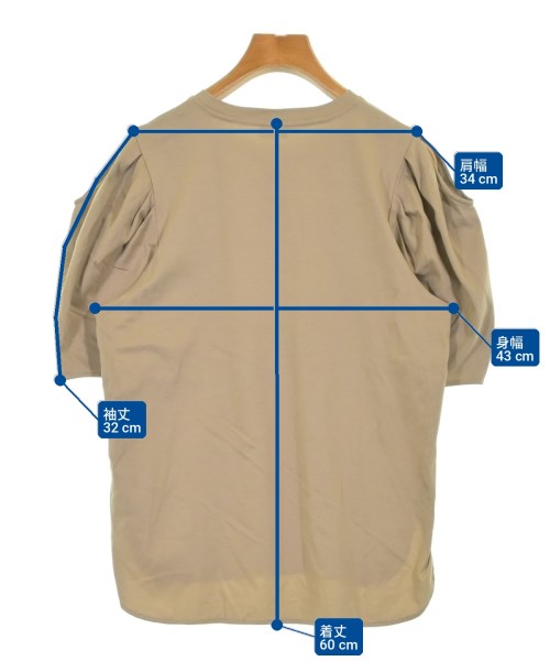 CYCLAS（シクラス）Tシャツ・カットソー ベージュ サイズ:34(XS位) レディース/2200727891037