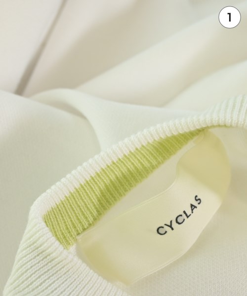 CYCLAS（シクラス）ニット・セーター 白 サイズ:36(S位) レディース/2200727891068