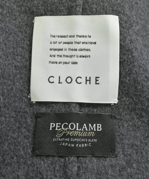 Cloche（クロシェ）チェスターコート グレー サイズ:02(M位) レディース/2200640446017