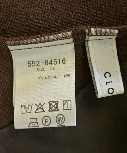 Cloche（クロシェ）カジュアルジャケット 茶 サイズ:2(M位) レディース/2200674777026