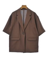 Cloche（クロシェ）カジュアルジャケット 茶 サイズ:2(M位) レディース/2200674777026
