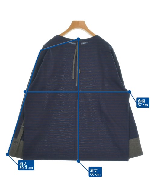 Cloche（クロシェ）Tシャツ・カットソー 紺 サイズ:02(M位) レディース/2200652501056