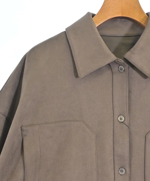 Cloche（クロシェ）カジュアルシャツ 茶 サイズ:2(M位) レディース/2200657065034