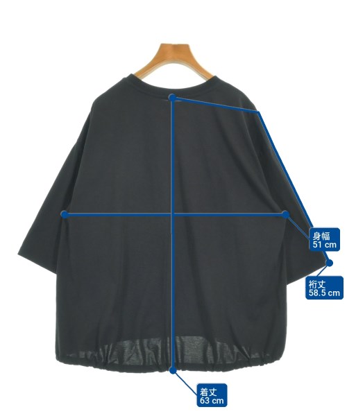 Cloche（クロシェ）Tシャツ・カットソー 黒 サイズ:02(M位) レディース/2200717325054