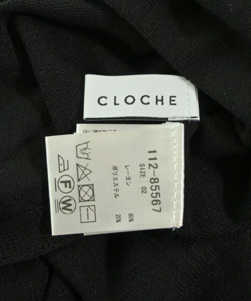 Cloche（クロシェ）ワンピース 黒 サイズ:02(M位) レディース/2200634073076