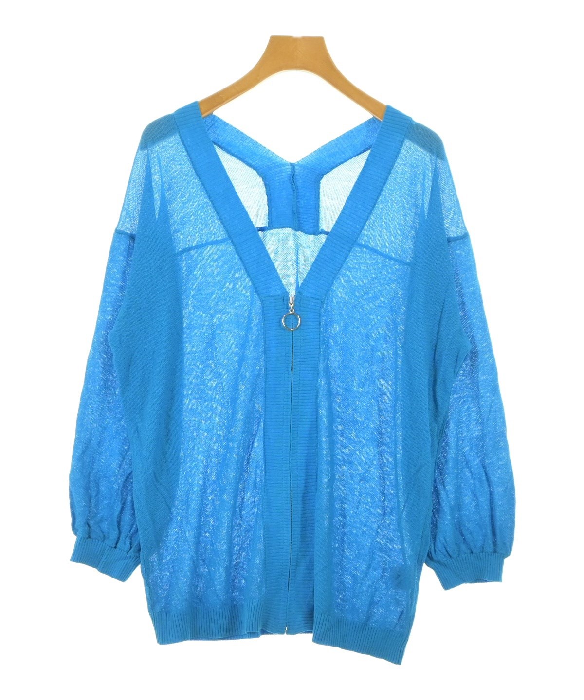 Co コー カーディガン レディース 【古着】【中古】 Cloche（クロシェ）カーディガン 青 サイズ:02(M位) レディース