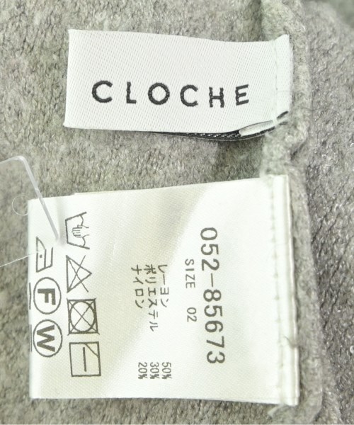 Cloche（クロシェ）ニット・セーター グレー サイズ:02(M位) レディース/2200634073137