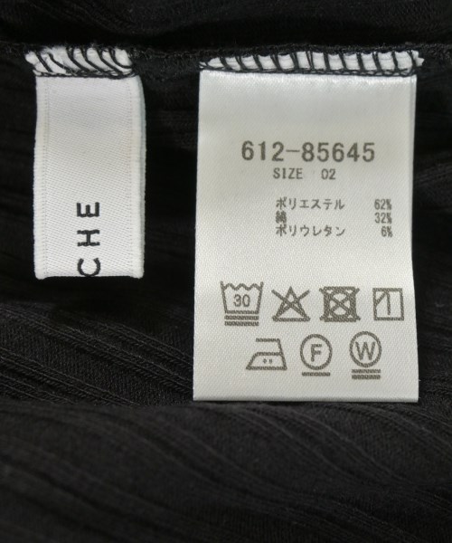 Cloche（クロシェ）Tシャツ・カットソー 黒 サイズ:2(M位) レディース/2200721728346