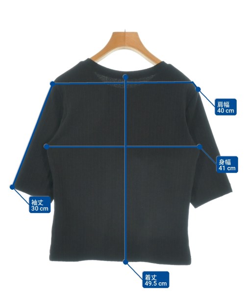 Cloche（クロシェ）Tシャツ・カットソー 黒 サイズ:2(M位) レディース/2200721728346