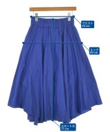 IPSE（イプセ）ロング・マキシ丈スカート 青 サイズ:38(M位) レディース/2200670558162
