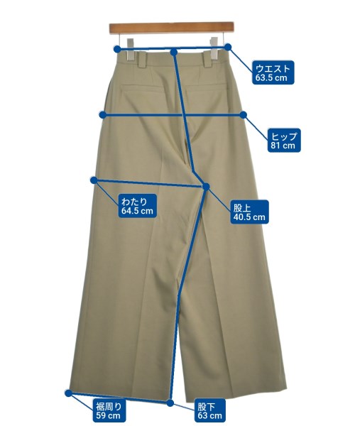 RIM.ARK（リムアーク）スラックス カーキ サイズ:36(S位) レディース/2200639274027