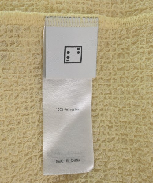 RIM.ARK（リムアーク）ブラウス 黄 サイズ:36(S位) レディース/2200627000140