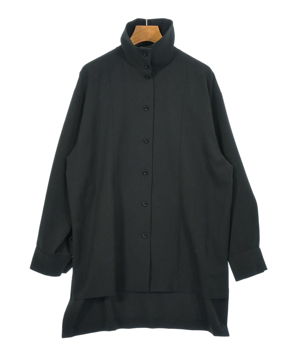 即完新品未着用タグ付き RIM.ARK リムアークコート 黒 ブラック RIM.ARK | Hook slim knit tops (KNITWEAR ) |RIM.ARK ONLINE STORE