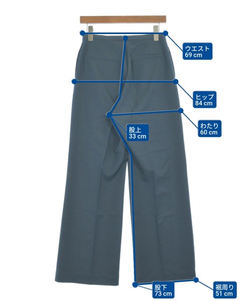 RIM.ARK（リムアーク）スラックス 青 サイズ:38(M位) レディース/2200624836025