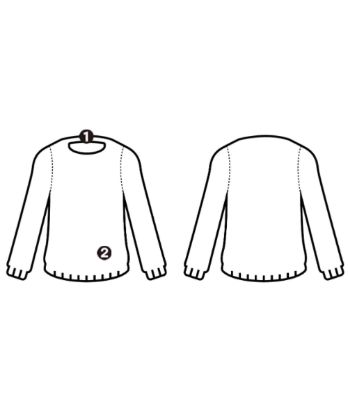 RIM.ARK（リムアーク）ニット・セーター グレー サイズ:F レディース/2200617270133