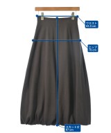 RIM.ARK（リムアーク）ロング・マキシ丈スカート 茶 サイズ:36(S位) レディース/2200607907186