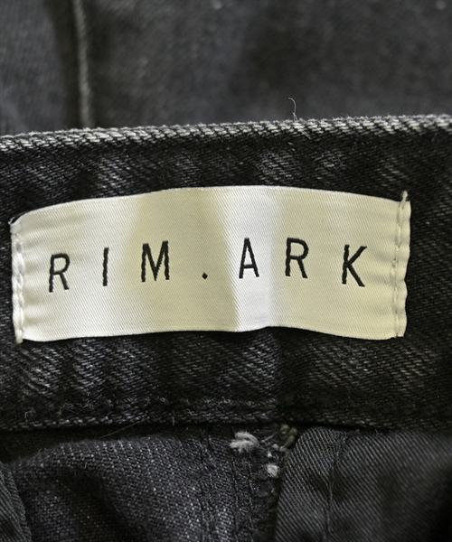 RIM.ARK（リムアーク）デニムパンツ 黒 サイズ:36(S位) レディース/2200608965024