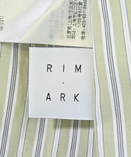 RIM.ARK（リムアーク）カジュアルシャツ 緑 サイズ:F レディース/2200616550090
