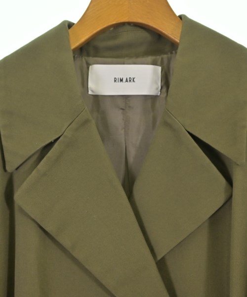 RIM.ARK（リムアーク）トレンチコート カーキ サイズ:36(S位) レディース/2200669570021