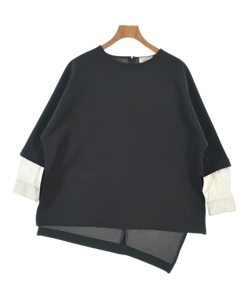 RIM.ARK(リムアーク)ブラウス 黒 サイズ:36(S位)/2200680705068