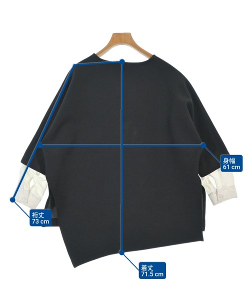 RIM.ARK（リムアーク）ブラウス 黒 サイズ:36(S位) レディース/2200680705068