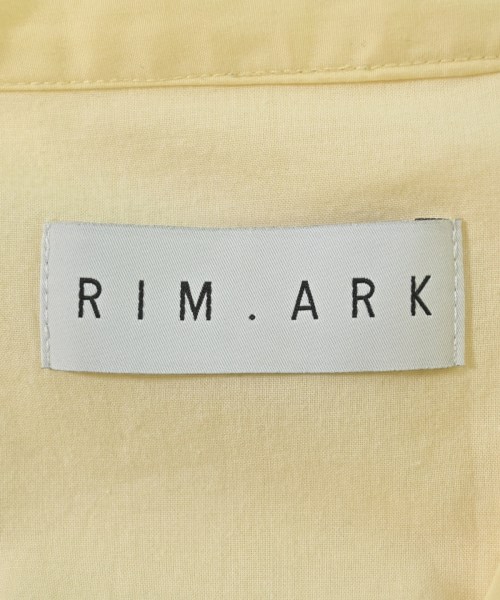 RIM.ARK（リムアーク）ブラウス 黄 サイズ:36(S位) レディース/2200695123031