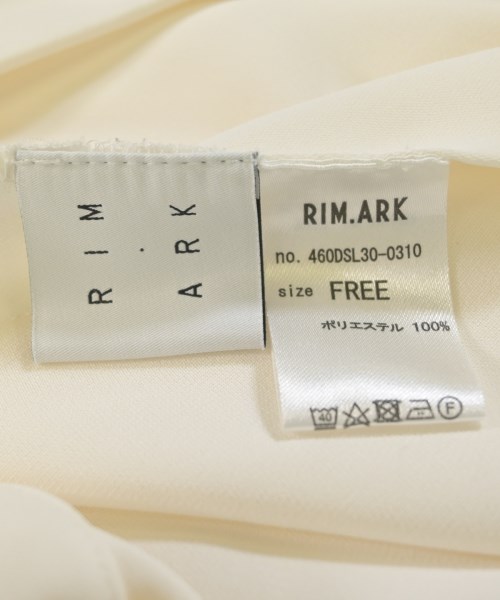 RIM.ARK（リムアーク）カジュアルシャツ 白 サイズ:F レディース/2200695147051