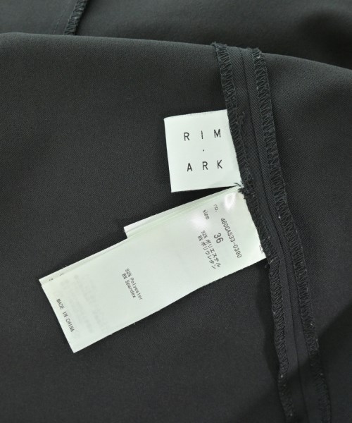 RIM.ARK（リムアーク）ワンピース 黒 サイズ:36(S位) レディース/2200698793019
