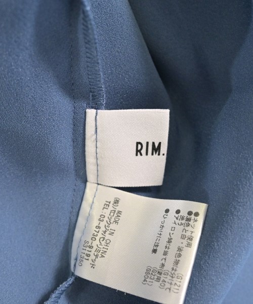 RIM.ARK（リムアーク）ブラウス 青 サイズ:F レディース/2200694091072