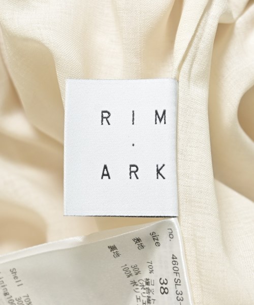 RIM.ARK（リムアーク）オールインワン/サロペット 白 サイズ:38(M位) レディース/2200699998314