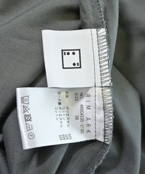 RIM.ARK（リムアーク）カジュアルシャツ グレー サイズ:38(M位) レディース/2200655639046