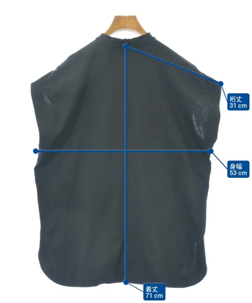 RIM.ARK（リムアーク）ブラウス 黒 サイズ:36(S位) レディース/2200652216165