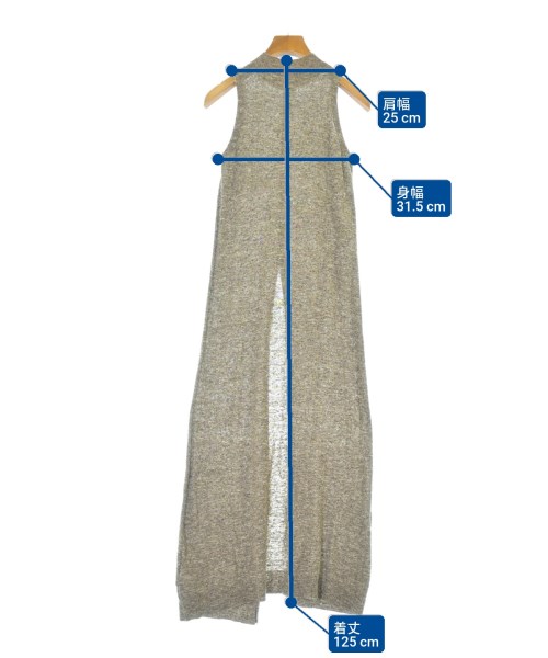 RIM.ARK（リムアーク）ベスト 茶 サイズ:F レディース/2200654022078