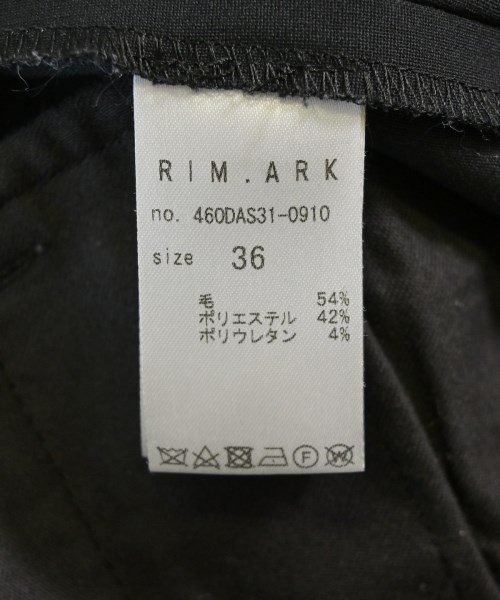 RIM.ARK（リムアーク）クロップドパンツ 黒 サイズ:36(S位) レディース/2200710075048
