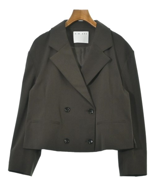 RIM.ARK(リムアーク)カジュアルジャケット 茶 サイズ:F/2200650645011